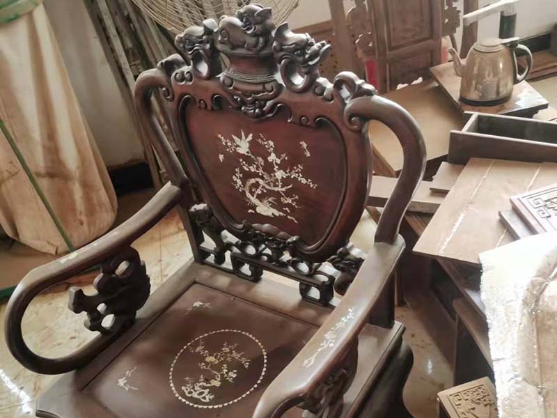 梅江旧红木家具维修